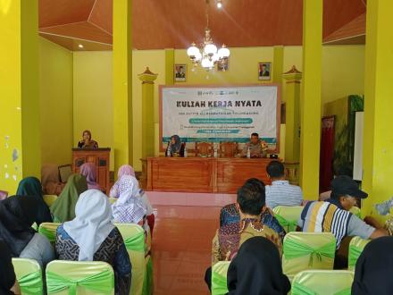 PEMBUKAAN KULIAH KERJA NYATA UIN SAYYID RAHMATULLAH TULUNGAGUNG